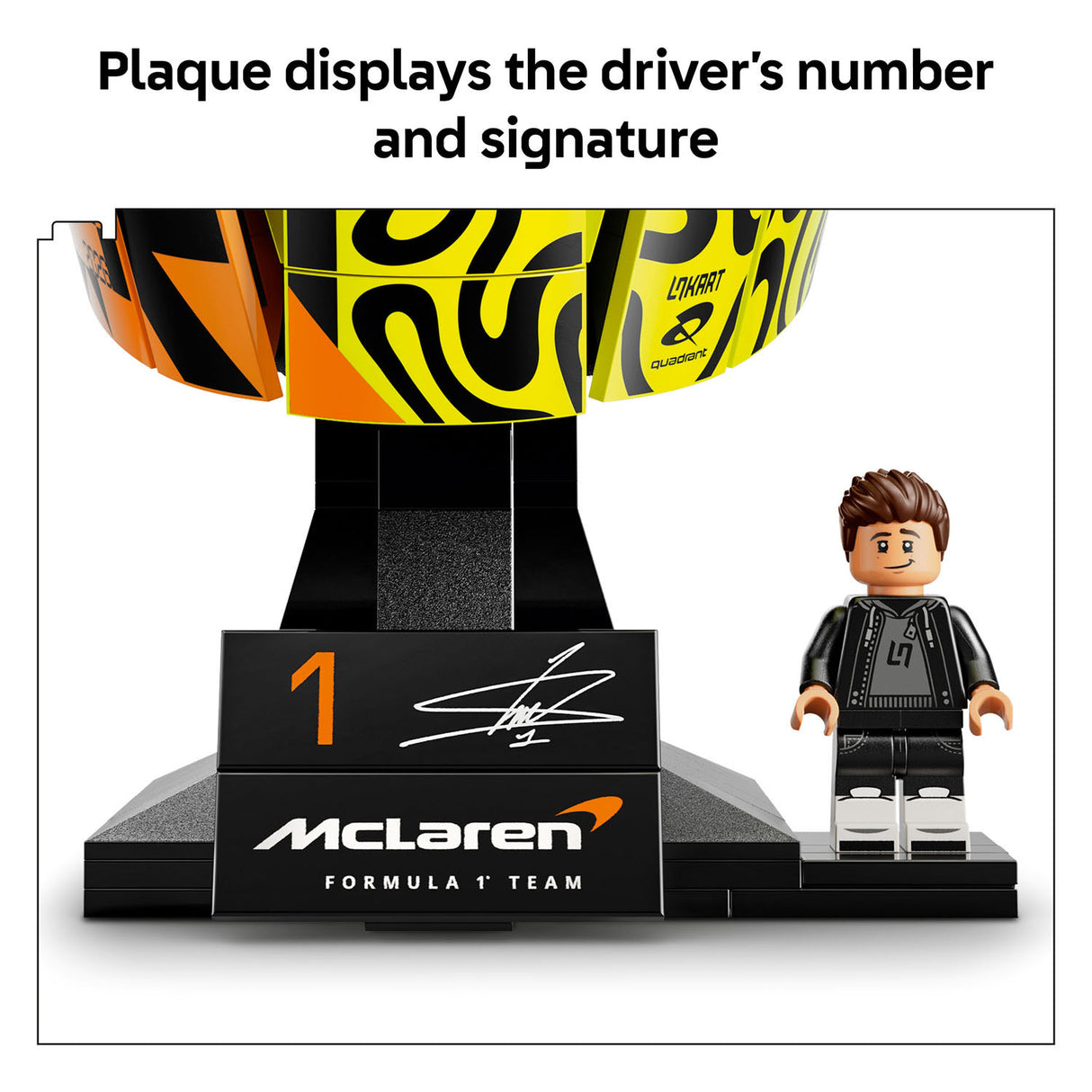 Lego editions mclaren mastercard f1 team helm van lando norris bouwpakket voor kinderen 43023