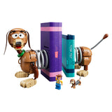 Lego disney en pixar toy story slinky hond boekensteunen bouwpakket voor volwassenen - 43301