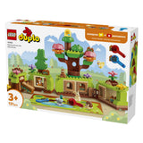 Lego duplo ontdekkingsbos met wilde dieren speelgoed voor kinderen en kinderkamer decoratie 10480