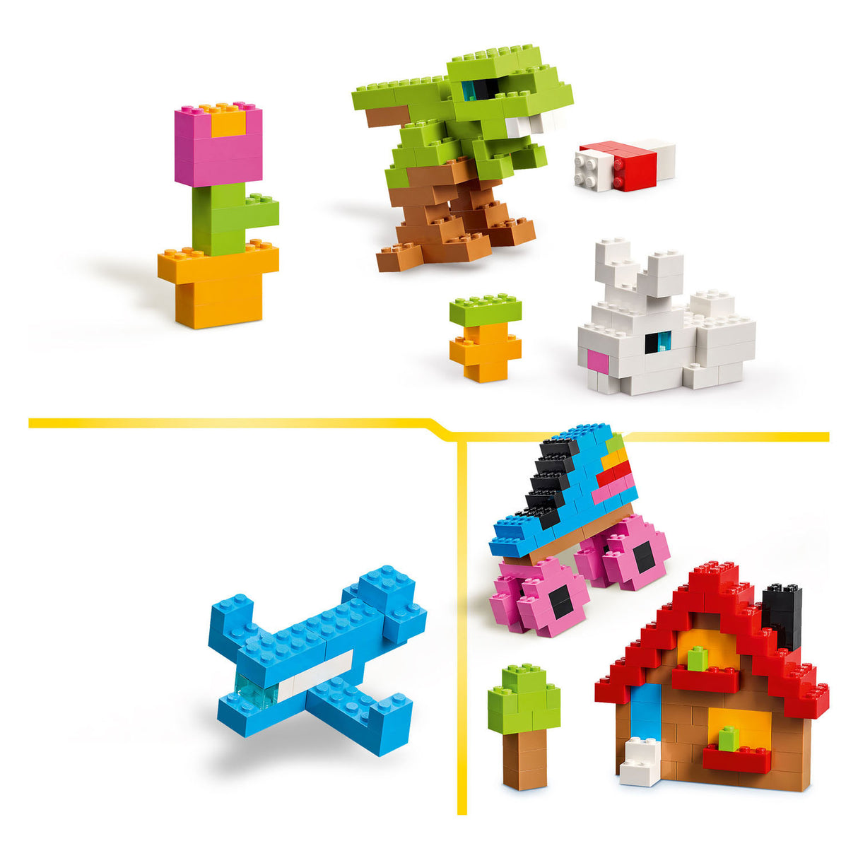 Lego classic kleurrijke creatieve stenen creatief speelgoed om te knutselen voor kinderen 11045