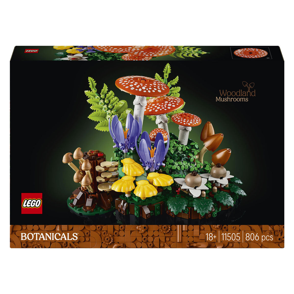 Lego ® botanicals bospaddenstoelen - 11505