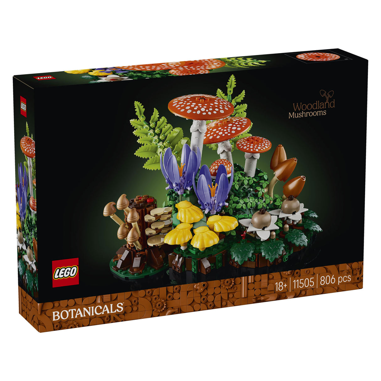 Lego ® botanicals bospaddenstoelen - 11505