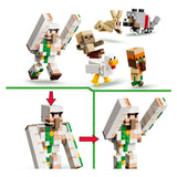 Lego minecraft kipberijder woestijnaanval speelgoed voor kinderen met personages 21592