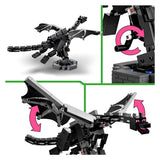 Lego minecraft de enderdraak draak speelgoed voor kinderen en kinderkamer decoratie 21595