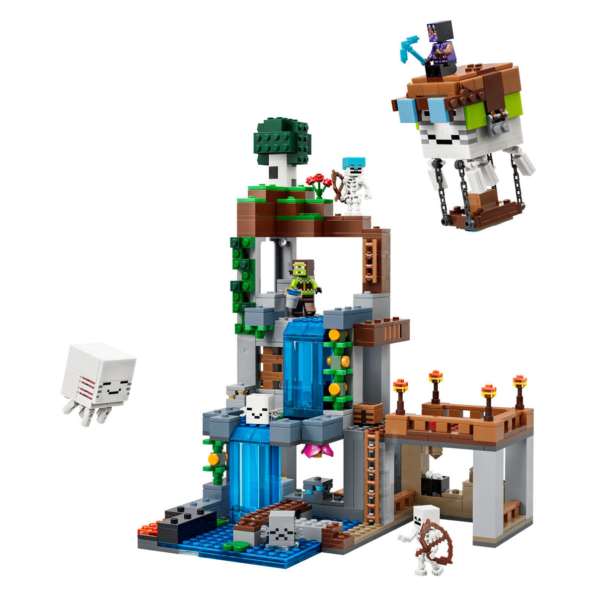 Lego minecraft ghast-huis speelgoed voor kinderen 21597