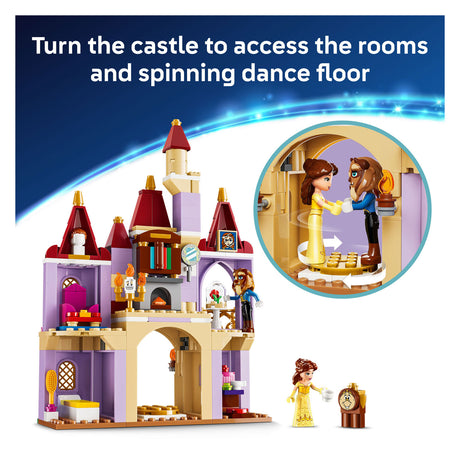 Lego ǀ Disney Prinzessin Das verzauberte Schloss der Schönen und das Biest Bausatz für Kinder 43289