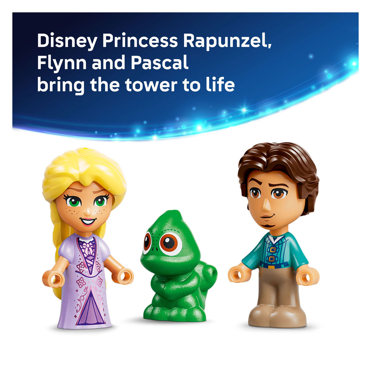 Lego ǀ disney princess rapunzels minitoren toren bouwpakket voor kinderen 43294
