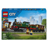Lego city vintage stoomtrein trein speelgoed voor kinderen van 7 jaar en ouder - 60511