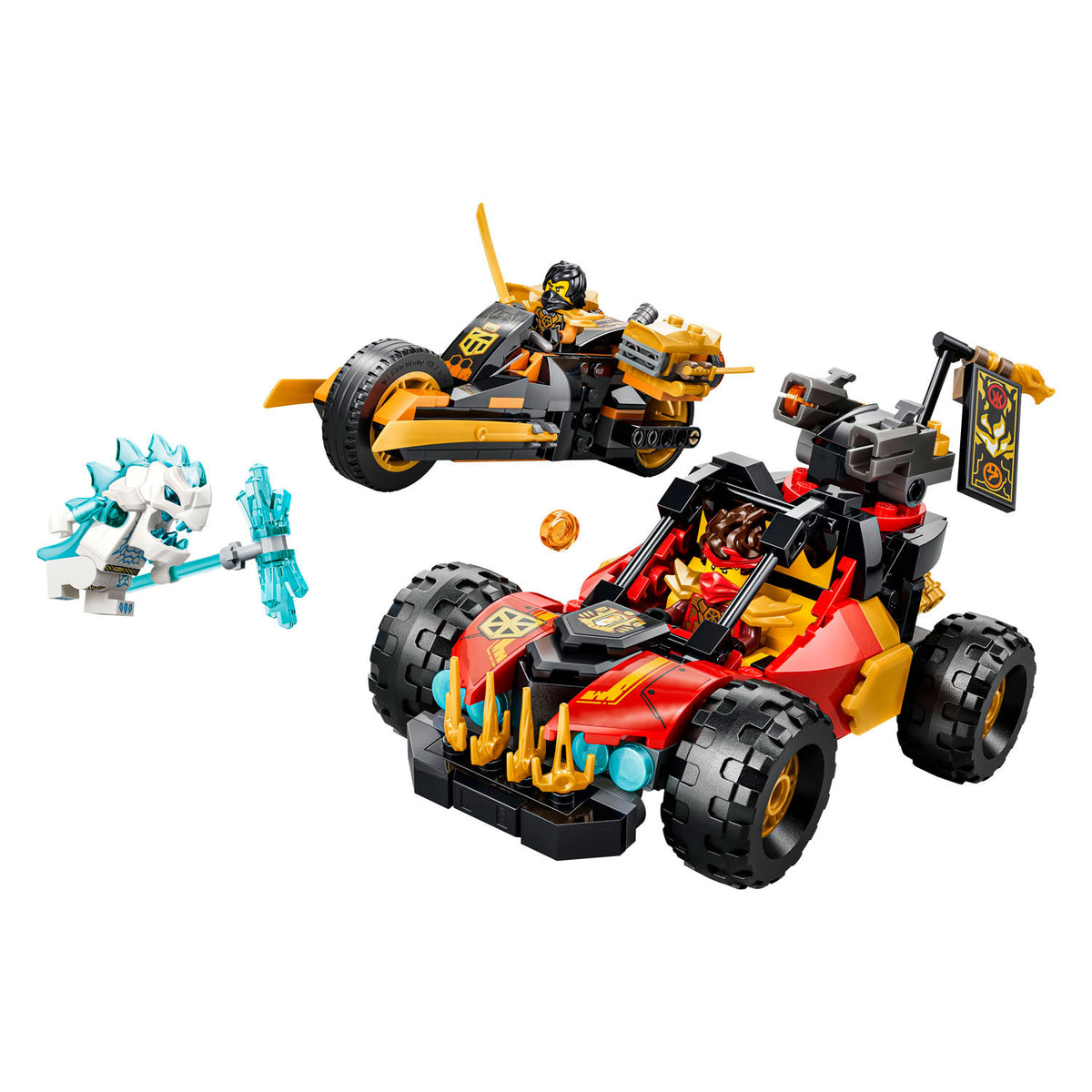 Lego Ninjago 71864 Kombifahrzeuge von Kai und Cole