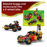 Lego Ninjago 71864 Kombifahrzeuge von Kai und Cole