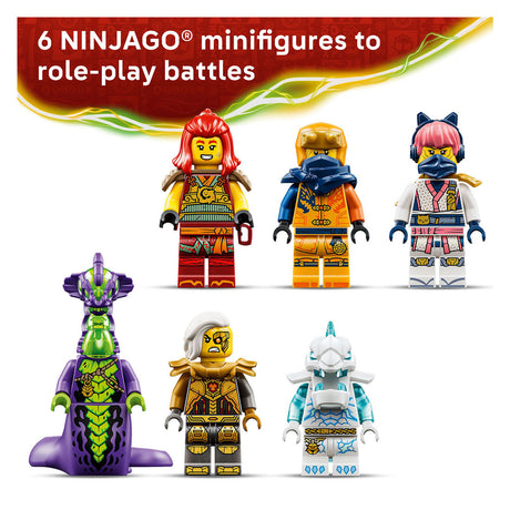 Lego Ninjago Wyldfyres verwandelnder Drache Mecha-Drachenspielzeug für Kinder 71868