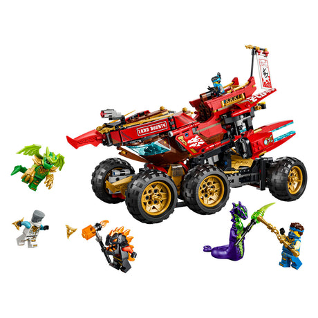 Lego Ninjago Land Bounty Bausatz mit LKW-Spielzeug für Kinder 71869