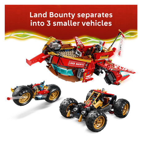 Lego Ninjago Land Bounty Bausatz mit LKW-Spielzeug für Kinder 71869