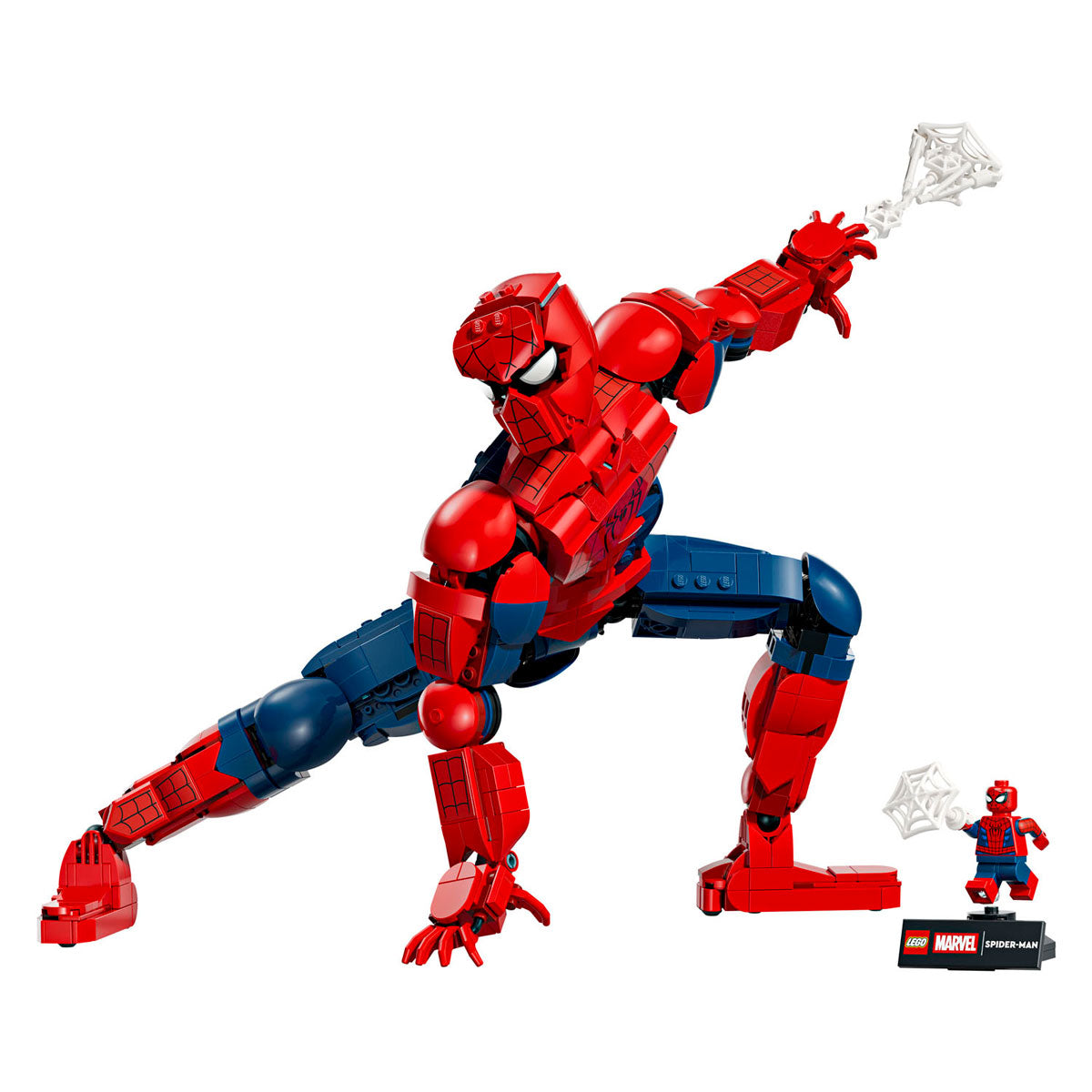 Lego ǀ marvel spider-man heldenfiguur bouwpakket voor kinderen met actiefiguur 76346