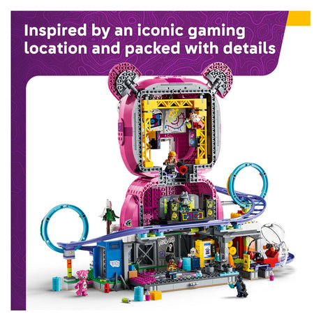 Lego fortnite rave cave bouwpakket voor kinderen en slaapkamer decoratie 77082