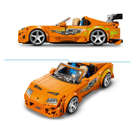 Lego Speed Champions, der schnelle und wütende Toyota Supra MK4, Spielzeugauto für Kinder 77260