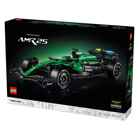 Lego Technic Aston Martin Aramco Amr25 F1 Autobausatz für Erwachsene mit Modellauto 42240