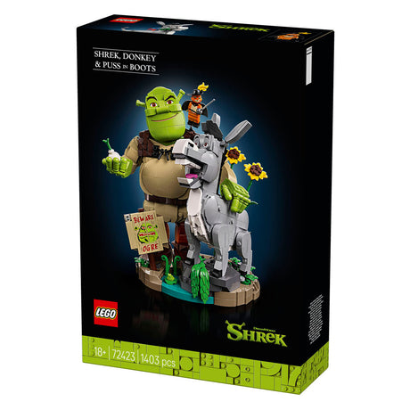 Lego ® shrek: shrek, ezel en de gelaarsde kat - 72423