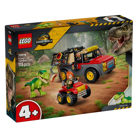 Lego jurassic world jonge t. rex transporttruck