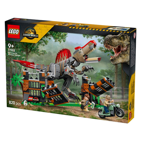 Lego jurassic world spinosaurus ontsnapping