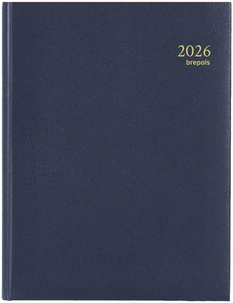 Brepols Agenda Timing Woche nl 2026 Limablau