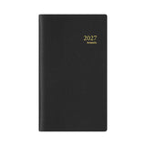 Brepols Taschenkalender Interplan Woche nl 2026 Genova schwarz 9x 16 cm