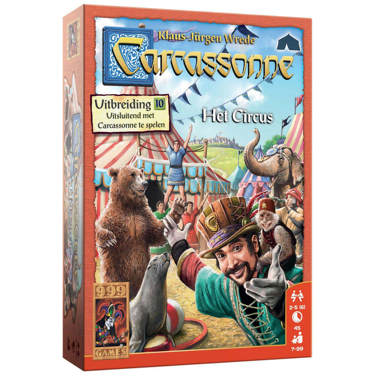 999games Carcassonne Circus Board Game