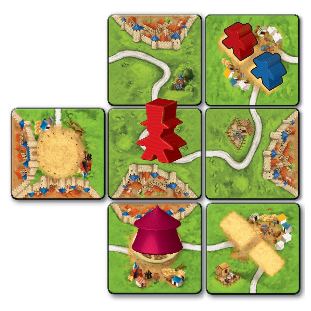 999games Carcassonne the circus board game