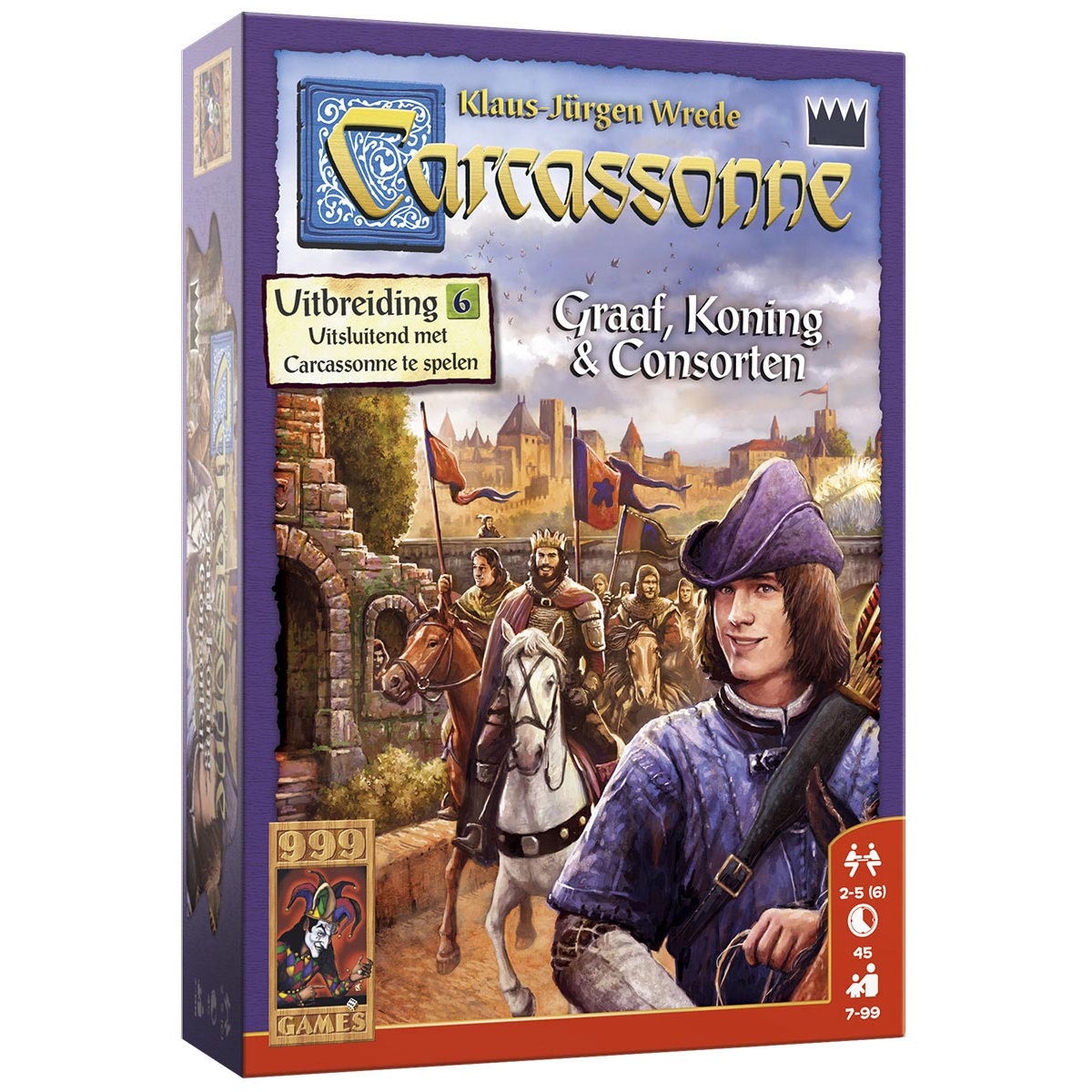 999Games Carcassonne Graaf, Koning and Associates Brettspiel