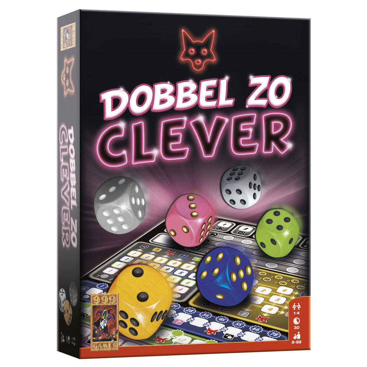 999Games Dobbelspel Dobbel Zo Clever 12-częściowy (NL)