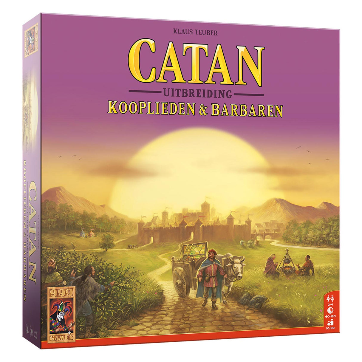 999 Games Catan Expansion of Merchants and Barbarian Board Game