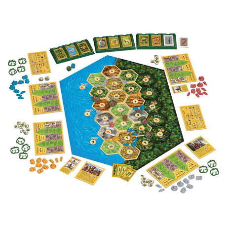 999games Catan The rise of the Inca's board game