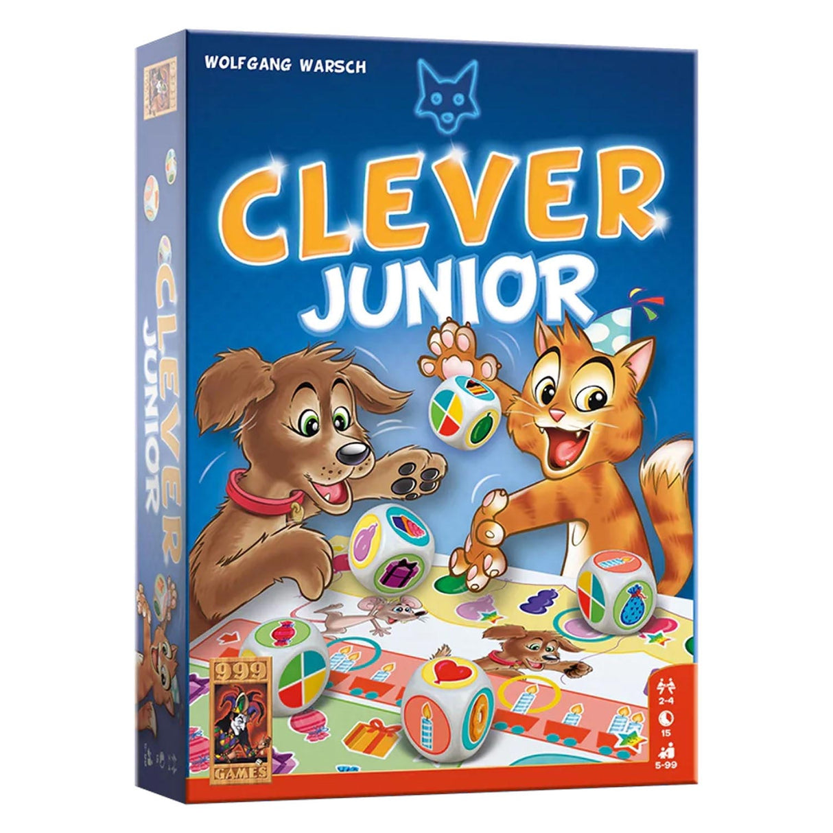 999Games Dobbelspel Clever Junior 11-Piece (NL)