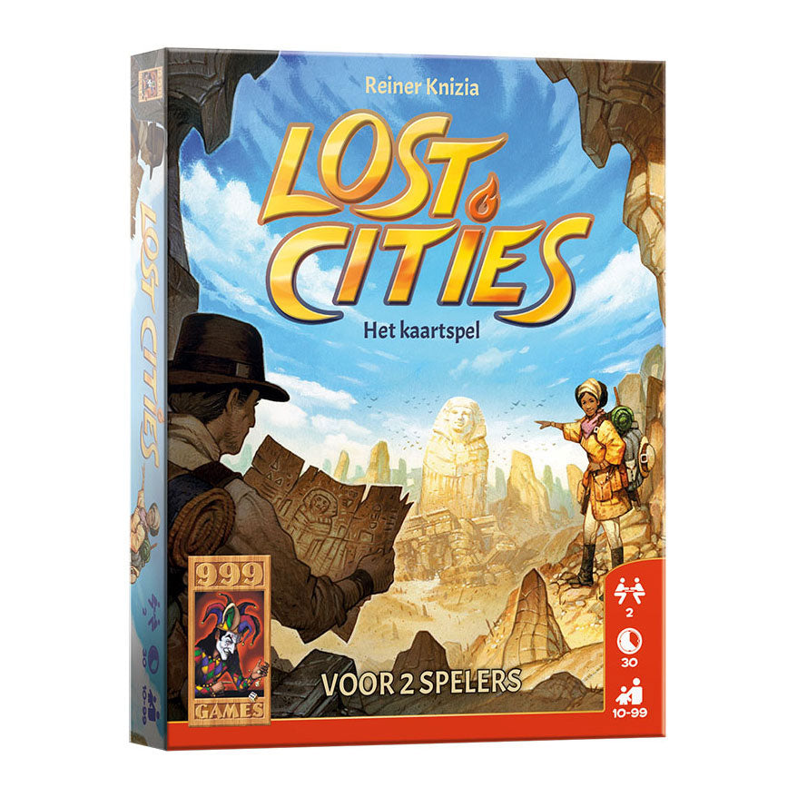 999games lost cities: het kaartspel