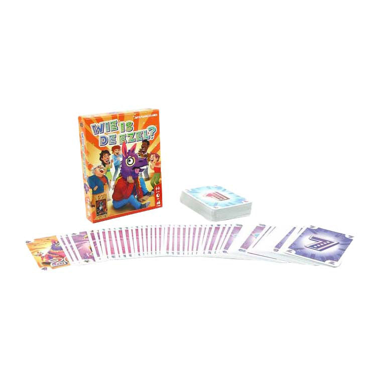 999Spiele 999 Spiele – Wer ist der Esel? - Kartenspiel - einfaches Kartenspiel für die ganze Familie - Brettspiel - kleines Geschenk