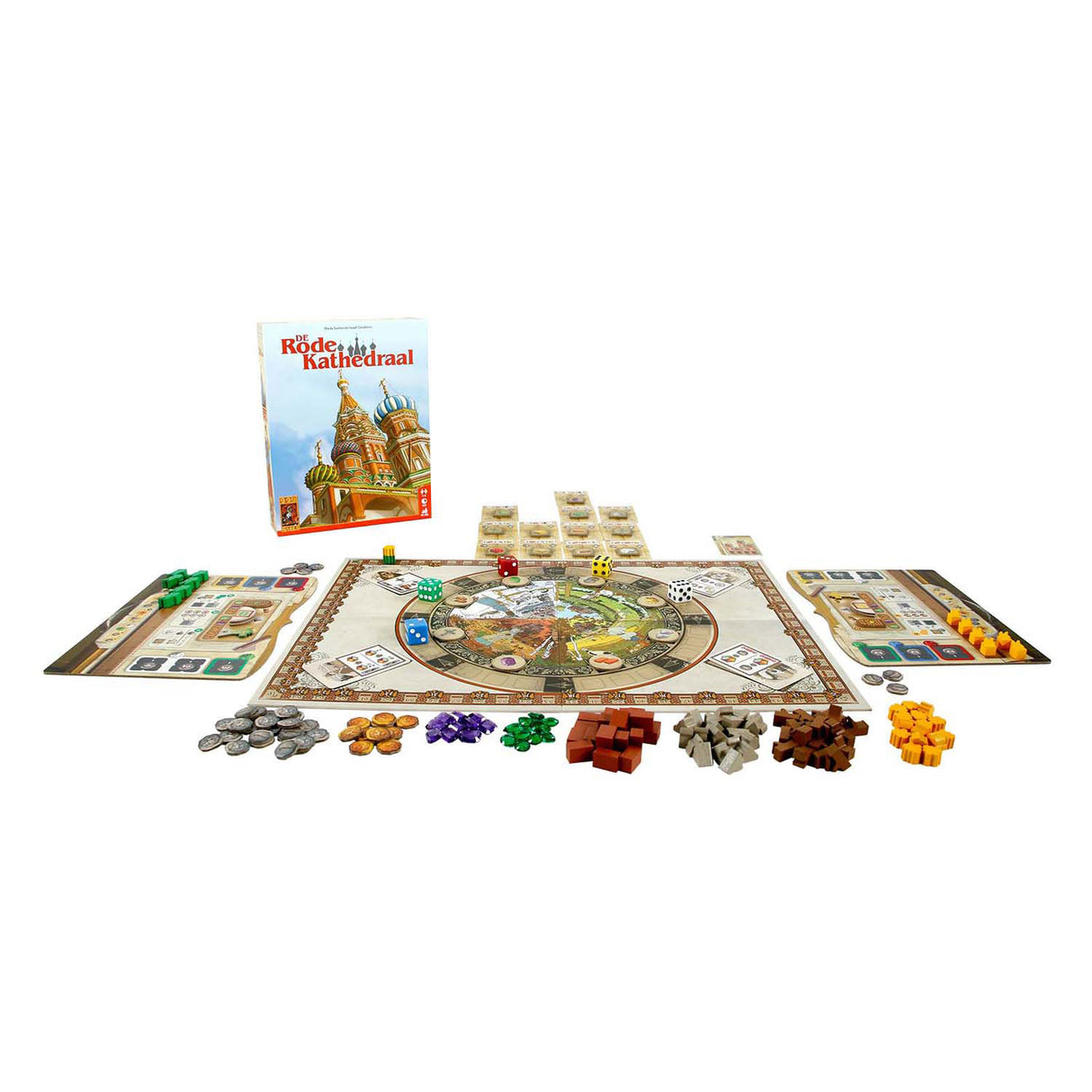 999 Games 999 Games Das Brettspiel „Rote Kathedrale“.