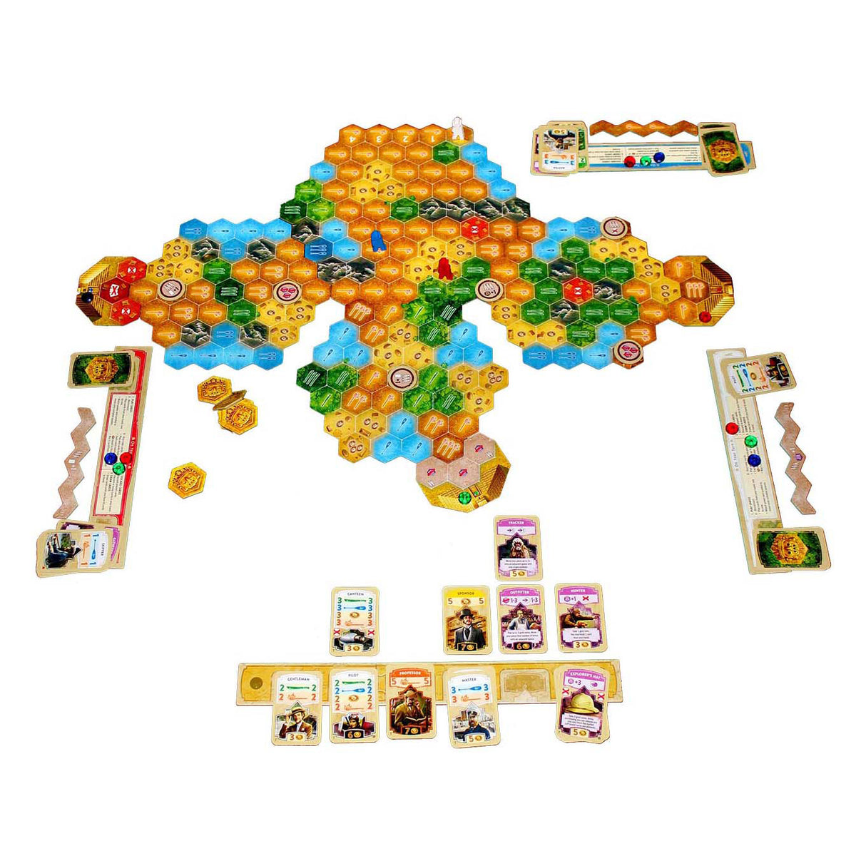 999 Games 999 Games Die Suche nach El Dorado, das Brettspiel der goldenen Tempel