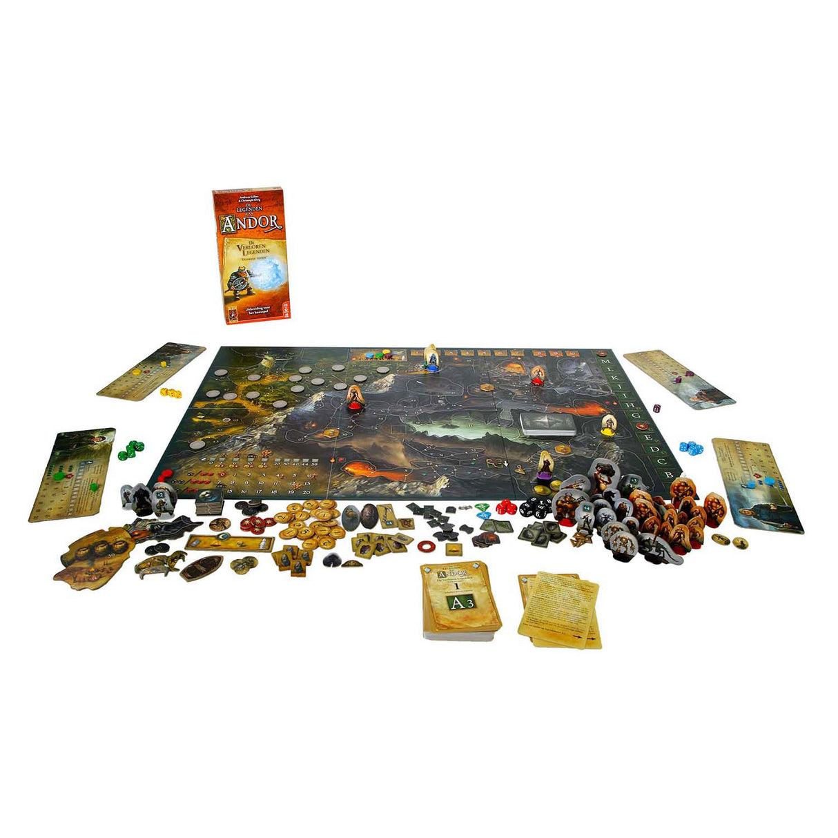 999Games 999 Spiele und/oder: The Lost Legends: Dark Times Erweiterungsbrettspiel