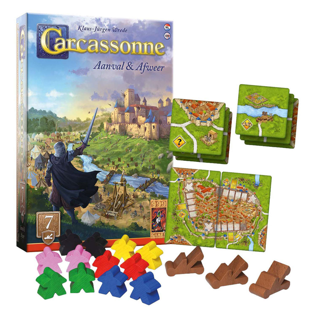 999 Spiele 999 Spiele Carcassonne Angriffsverteidigungserweiterung