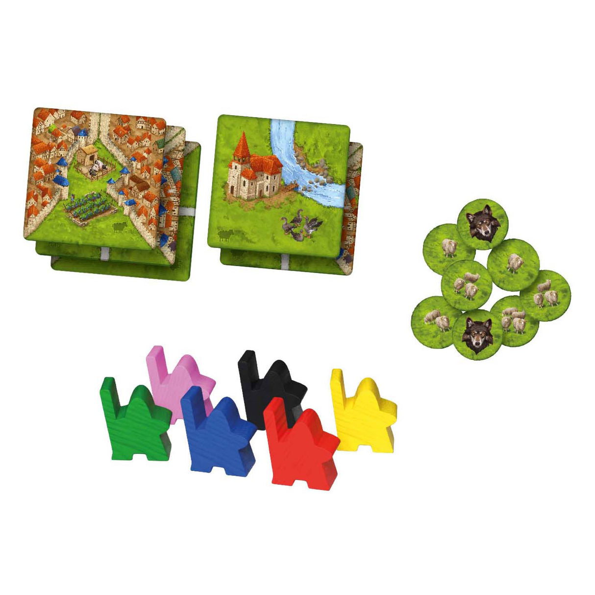 999Games 999 Games Carcassonne Shepherds Vineyards Erweiterung