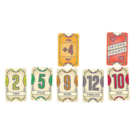Asmodee flip 7 kaartspel (engelse versie)