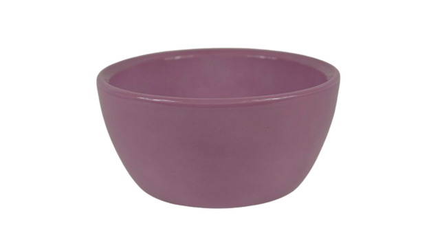 Schaal boule oud roze glans 19cm