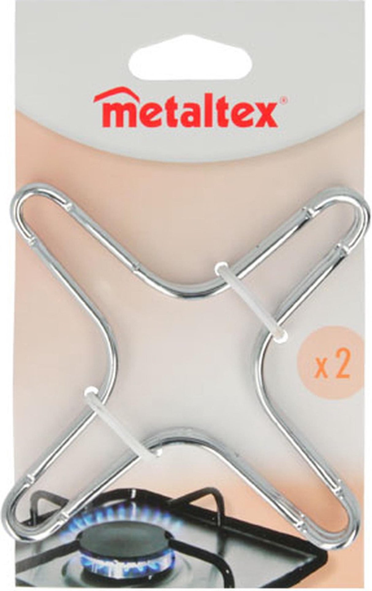 Metaltex Gas-Feuerminderer-Set, 2-tlg
