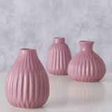 Boltze Home Vase Esko rosa ø10xh12cm