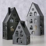 Boltze Home Laternen-Set Haus 3-teilig