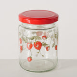 Boltze Home Vorratsglas Erdbeere 240ml Glas