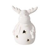 Boltze Home Hirschfigur Cristo Stone mit LED H13cm