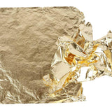 Creativ Company Blechimitat, Blatt 16x16 cm, Gold, 0,625 m2, 25 Blatt 1 Karton