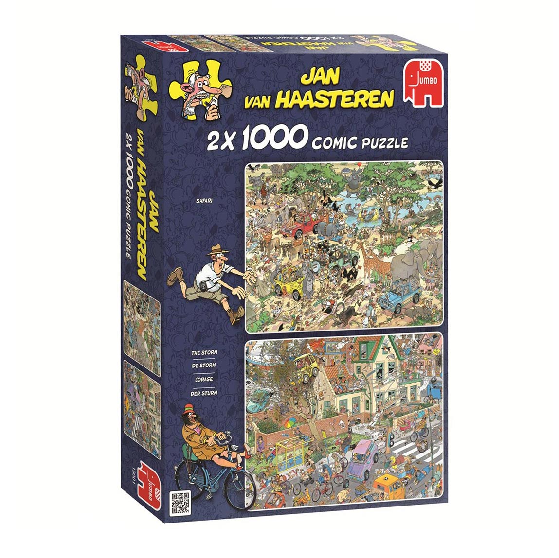 Jumbo Legpuzzzez 2in1 Storm, 1000st.