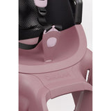 Qibbel kinderzitje achter air met dragerbevestiging (cfs) - plum rose